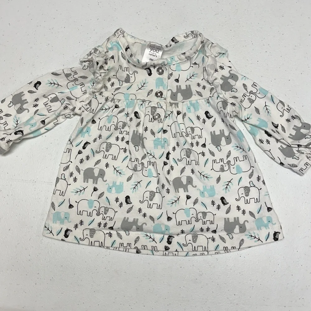Bundle of 6 Carter’s Infant Girls Clothing